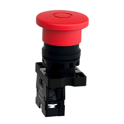 Botão Emergência Cogumelo 40mm Puxar Destravar Vermelho 1Nf Ip65 XA2ET42 - Schneider Electric