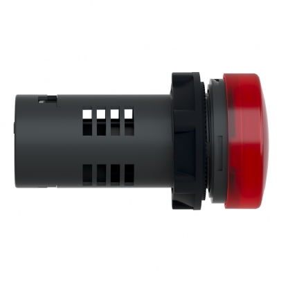 Sinaleiro Monobloco Iluminado Redondo 22mm 110Vca/Cc Led Vermelho XA2EVF4LC - Schneider Electric