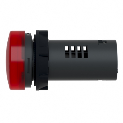 Sinaleiro Monobloco Iluminado Redondo 22mm 110Vca/Cc Led Vermelho XA2EVF4LC - Schneider Electric