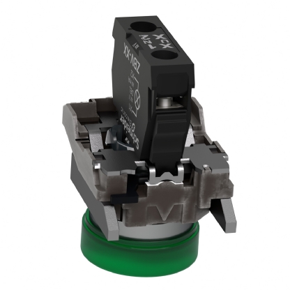 Sinalizador Metálico 110/120Vca Verde Com Led 22mm XB4BVG3 - Schneider Electric