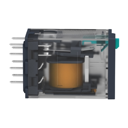 Relé Miniatura 24Vcc Plug-In Com Led 12A 2Nanf RXM2AB2BD - Schneider Electric