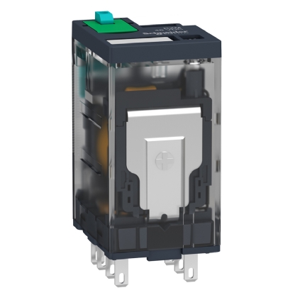 Relé Miniatura 24Vcc Plug-In Com Led 12A 2Nanf RXM2AB2BD - Schneider Electric