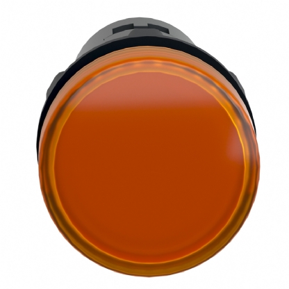 Sinaleiro Monobloco Iluminado Redondo 22mm 110Vca/Cc Led Âmbar Ip65 XA2EVF5LC - Schneider Electric