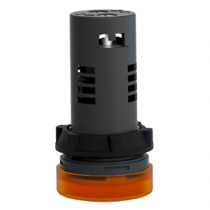 Sinaleiro Monobloco Iluminado Redondo 22mm 110Vca/Cc Led Âmbar Ip65 XA2EVF5LC - Schneider Electric