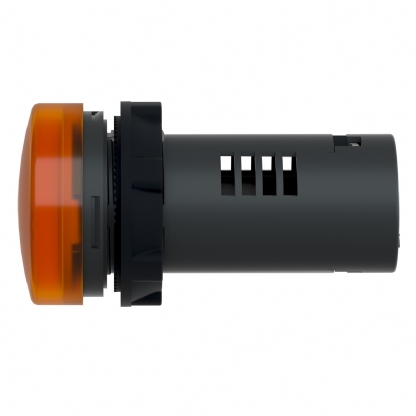 Sinaleiro Monobloco Iluminado Redondo 22mm 110Vca/Cc Led Âmbar Ip65 XA2EVF5LC - Schneider Electric