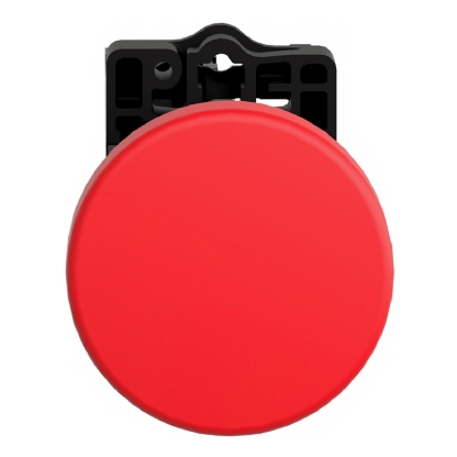 Botão Emergência Cogumelo 40mm Pulsador 22mm Plástico Vermelho 1Nf XA2EC42 - Schneider Electric