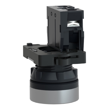 Botão Comando Pulsador Faceado Redondo 22mm Plástico Amarelo 1Na XA2EA51 Easy Harmony Xa2 - Schneider Electric