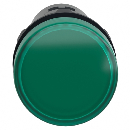 Sinaleiro Monobloco Iluminado Redondo 22mm 110Vca/Cc Led Verde XA2EVF3LC - Schneider Electric