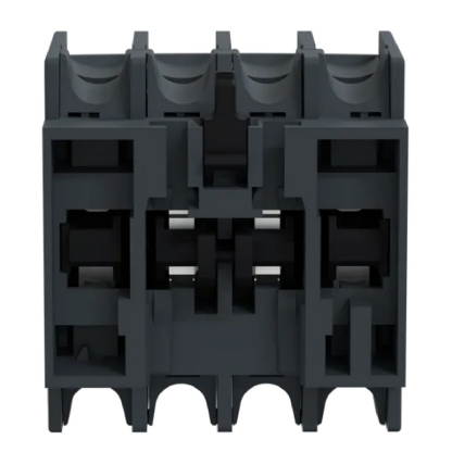 Bloco Contato Auxiliar Para Contator Frontal 2Na+2Nf Cinza Escuro Ip20 LADN22 Schneider Electric