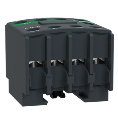 Bloco Contato Auxiliar Para Contator Frontal 2Na+2Nf Cinza Escuro Ip20 LADN22 Schneider Electric