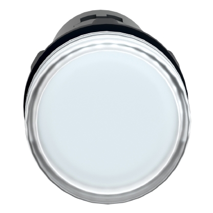 Sinaleiro Monobloco Iluminado Redondo 22mm 24Vca/Cc Plástico Led Branco XA2EVB1LC - Schneider Electric