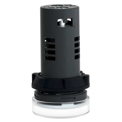 Sinaleiro Monobloco Iluminado Redondo 22mm 24Vca/Cc Plástico Led Branco XA2EVB1LC - Schneider Electric