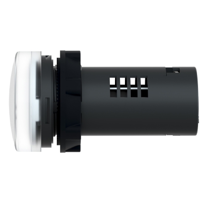Sinaleiro Monobloco Iluminado Redondo 22mm 24Vca/Cc Plástico Led Branco XA2EVB1LC - Schneider Electric