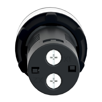 Sinaleiro Monobloco Iluminado Redondo 22mm 24Vca/Cc Plástico Led Branco XA2EVB1LC - Schneider Electric