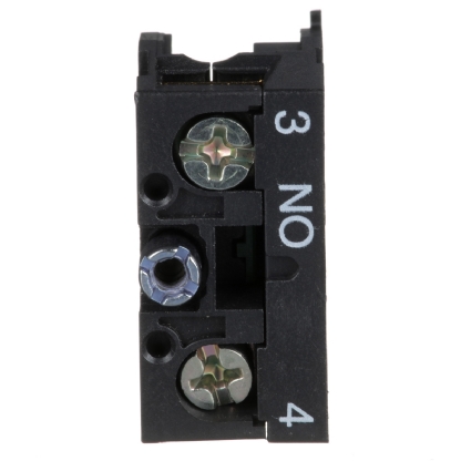 Bloco Contato Velocidade Única Ação Lenta Botoeira Pendente 1Na Preto ZB2BE101 - Schneider Electric