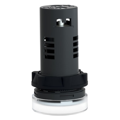 Sinaleiro Monobloco Iluminado Redondo 22mm 220V Plástico Led Branco XA2EVM1LC - Schneider Electric