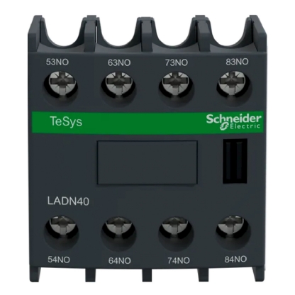 Bloco Contato Auxiliar Para Contator Frontal 4Na LADN40 - Schneider Electric