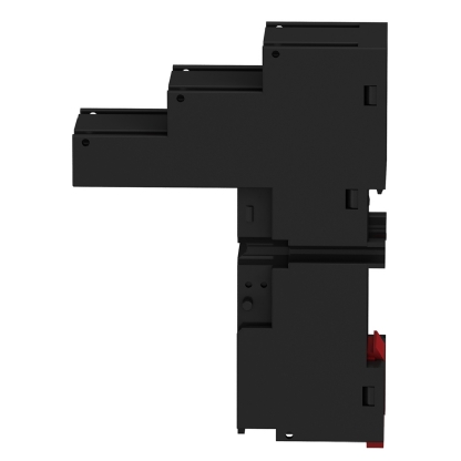 Base Relé Industrial Rxm/Relx 12A 250V 2 Reversíveis Terminal Parafuso Trilho Din Preto Ip20 Schneider Electric