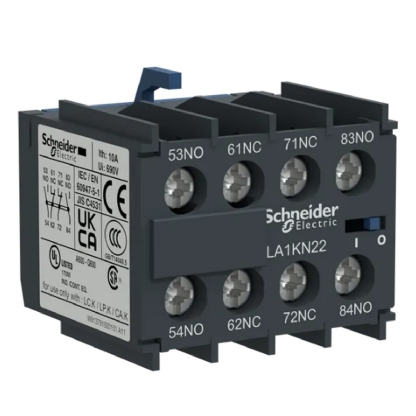 Bloco Contato Auxiliar Para Contator Frontal 2Na+2Nf Ip20 LA1KN22 TeSys Schneider Electric