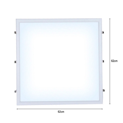 Luminária Plafon Led Embutir Quadrada 40W Bivolt 6500K Luz Branca - Ourolux