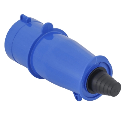 Plug Macho Poliamida 6.6 3P+T 63A 220/240V Azul 9H Ip44 - Steck