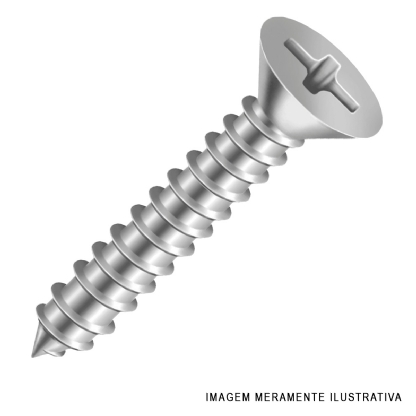 Parafuso Cabo Panela Philips 3,9x32mm Para Bucha S6 Profissional