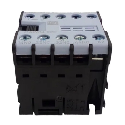 Contator Mini Auxiliar 6A 2Na+2Nf 220V 60Hz 42x45x44mm Caw04 12896381 - Weg