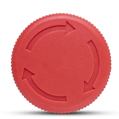 Botão Max Botton Retenção Girar Para Destravar 40mm Vermelho - Steck