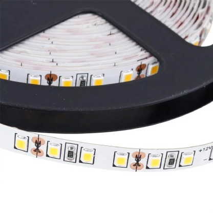 Fita Led Super Brilho 12W/M 12V 4000K Luz Neutra 1000Lm/M Rolo Com 5 Metros 9373 - Gaya