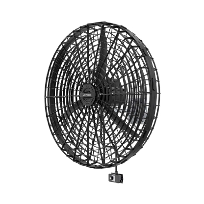 Ventilador Parede 220V 0,5Cv 100Cm Preto 1100Rpm Rotativo 15599 - Ventisol