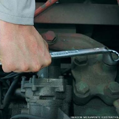 Chave Estrela 1/4X5/16 Polegadas 182Mm Aço Cromo Vanadium 003.551 - Gedore