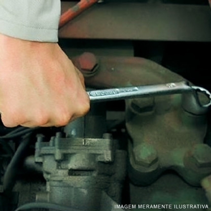 Chave Estrela 5/8X11/16 Polegadas 245Mm Aço Cromo Vanadium 003.554 - Gedore