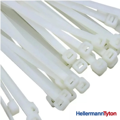 Abraçadeira Flexível Poliamida 300x4,7mm Natural Com 200 Unidades Série T 010114699 - Hellermann