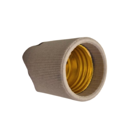 Soquete Lâmpada E27 4A 100W 250V Terminal Parafuso Anti-Giro