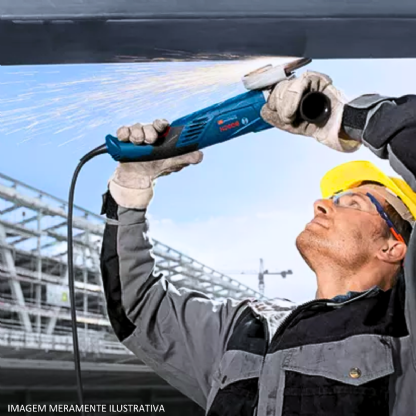 Esmerilhadeira Angular 5 Polegadas 125mm 1800W 220V 11500Rpm 06017A31E0-000 - Bosch