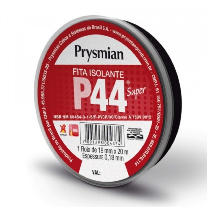 Fita Isolante P44 20 Metros Estojo - Prysmian