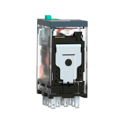 Relé De Interface Mini 6A 24VCC 4Naf Com Led RXM4AB2BD - Schneider Electric