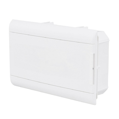 Quadro Distribuição Embutir Para 16 Disjuntores Din 325X205X70mm Opaca S/Barramento - Steck