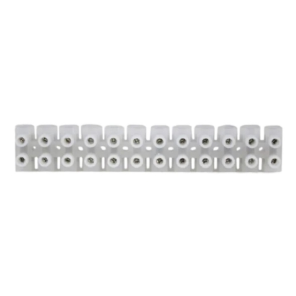 Conector Múltiplo Polietileno 40A 600V 12 Bornes 10Mm Branco 70G 612 - Sindal