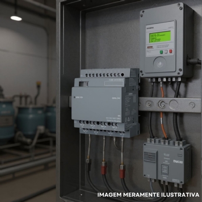 Módulo Expansão Clp Entrada/Saída Digital 8Es/8Sd Dm16 24R Logo 8 Canais (M8) - Siemens