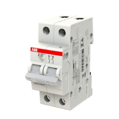 Disjuntor Mini Din Bipolar 40A Curva C 5ka 440V - Abb