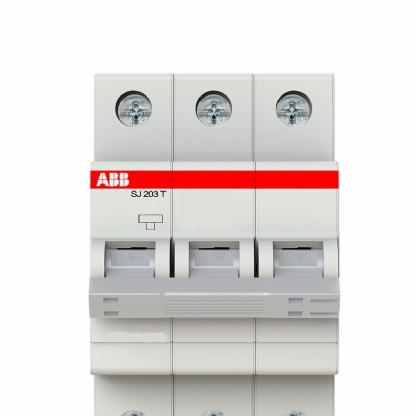 Disjuntor Mini Din Tripolar 32A Curva C 5Ka 440V SJ203T-C32 - ABB