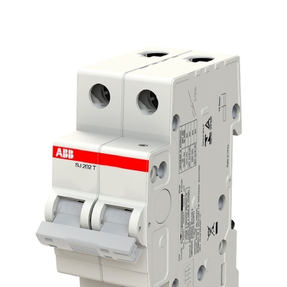 Disjuntor Mini Din Bipolar 4A Curva C 5Ka 440V SJ202T-C4 - ABB
