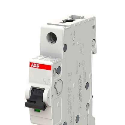 Disjuntor Mini Din Unipolar 6A Curva C 6Ka 230/400V S201-C6 - ABB