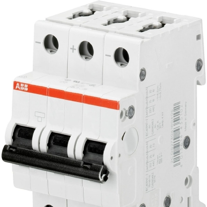 Disjuntor Mini Din Tripolar 10A Curva C 6Ka 230/400V S203-C10 - ABB