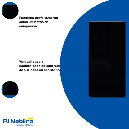 Módulo Pulsador Universal 10A Unno Life Preto - ABB