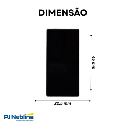 Módulo Pulsador Universal 10A Unno Life Preto - ABB