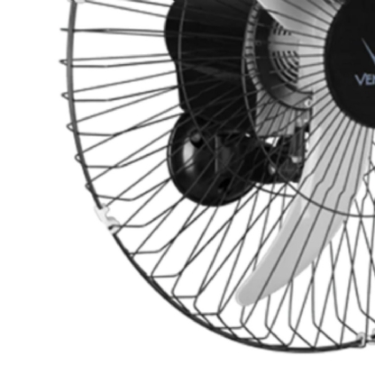 Ventilador Parede Oscilante Ventura 60Cm Biv Grade Aco 150W Preto - Venti Delta