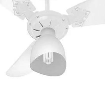 Ventilador Teto New Cristal Light 127V 130W Branco - Venti Delta