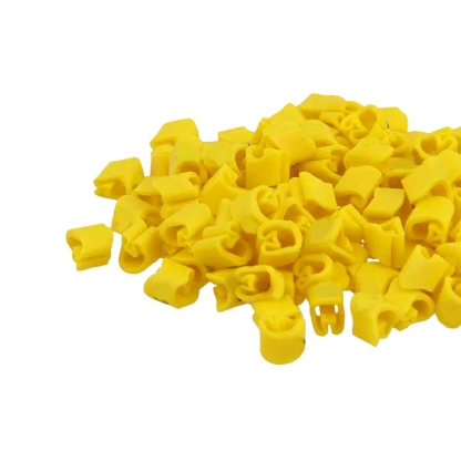 Marcador Anilha Mhg4/9 Número 8 Amarela Condutor 4,00-16mm Com 1000 Unidades - Hellermann